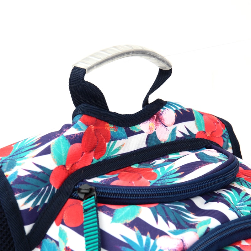 Рюкзак с цветочками и резиночкой для волос Kite Style 857-1  
